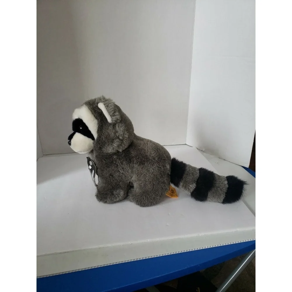 plush racoon 24k Polar Puff Raccoon Plush 1990 Vintage Soecial Effects‎